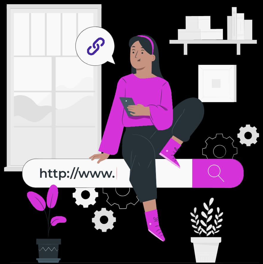 background personalize link