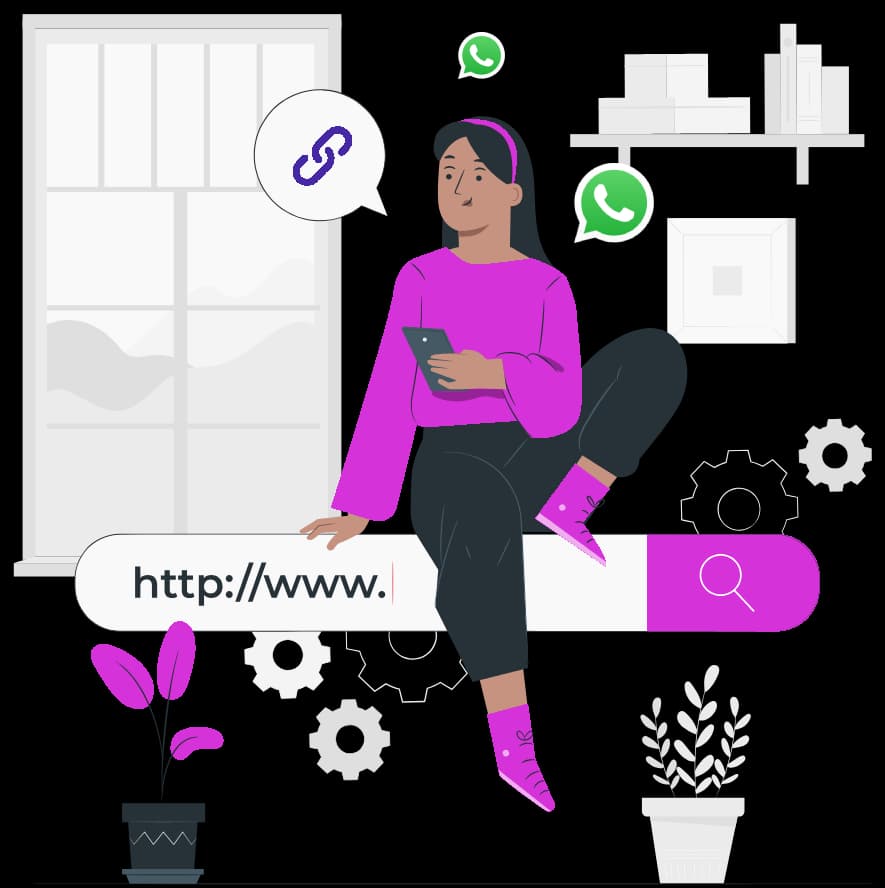 background personalize link